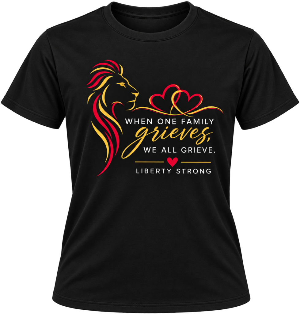 Liberty Strong FAMILY Tee to Benefit Stephanie Ferrari or Shannon Boyle
